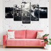 custom 5 piece canvas art prints Sergio Ramos wall picture1219 (3)