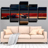custom 5 piece canvas prints Formula 1 Car live room decor-1200 (3)
