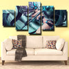 custom 5 piece canvas prints League Of Legends Janna live room decor-1200 (1)