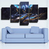 custom 5 piece canvas prints League Of Legends Kha'zix live room decor-1200 (2)