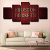 custom 5 piece canvas prints houston rockets live room decor-1208 (1)