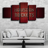 custom 5 piece canvas prints houston rockets live room decor-1208 (4)