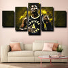 custom 5 piece canvas wall art prints Pacers Oladipo decor picture-1220 (3)