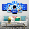 custom 5 piece wall art prints 76ers Embiid wall picture-1222 (1)