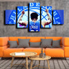 custom 5 piece wall art prints 76ers Embiid wall picture-1222 (2)