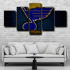 custom canvas 5 piece prints St. Louis Blues Logo decor picture-1213 (1)