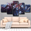 five panel canvas art framed prints League Of Legends Kayle  picture-1200 (3)