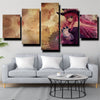 five panel canvas art framed prints One Piece Perona wall picture-1200 (3)