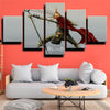 five panel canvas art framed prints One Piece Usopp wall picture-1200 (3)