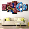 five panel canvas prints 76ers MVP Simmons live room decor-1207 (3)