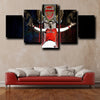 five panel canvas prints Arsenal Persie wall picture-1202 (1)