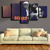 five panel canvas prints Chicago Bears Linebacker wall picture-1224 (3)