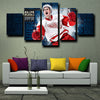five panel canvas prints Detroit Red Wings Larkin wall picture-1202 (2)