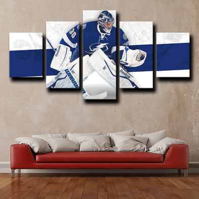 five panel canvas prints Tampa Bay Lightning Bishop wall picture-1222 (1)