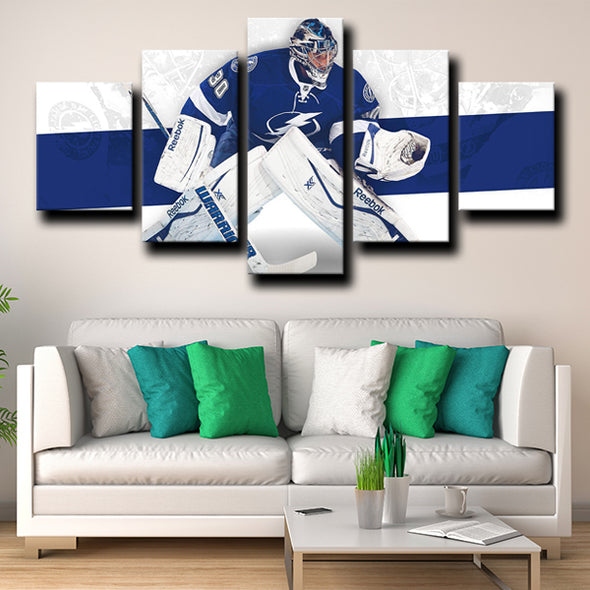 five panel canvas prints Tampa Bay Lightning Bishop wall picture-1222 (2)