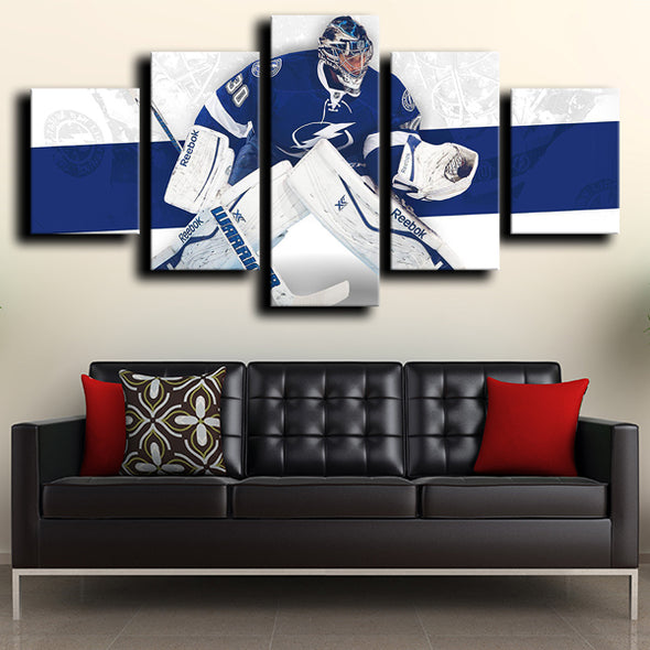 five panel canvas prints Tampa Bay Lightning Bishop wall picture-1222 (3)
