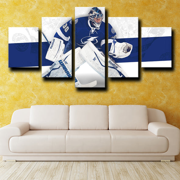 five panel canvas prints Tampa Bay Lightning Bishop wall picture-1222 (4)