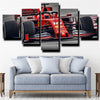 five panel modern art framed print Formula 1 Car Ferrari home decor-1200 (3)