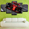 five panel wall art canvas prints Formula 1 Car Ferrari home decor-1200 (2)