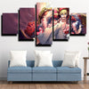 five piece canvas art framed prints One Piece Corazon wall picture-1200 (1)