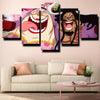 five piece canvas art framed prints One Piece Kaido live room decor-1200 (3)