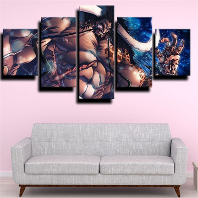 five piece canvas art framed prints One Piece Kaido wall picture-1200 (1)