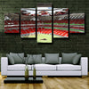 five piece canvas wall art prints Atlanta Falcons Mercedes-Benz Stadium live room decor (1)