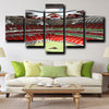 five piece canvas wall art prints Atlanta Falcons Mercedes-Benz Stadium live room decor (3)