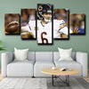 five piece canvas wall art prints Chicago Bears Cutler decor picture-1227 (2)