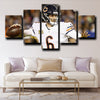 five piece canvas wall art prints Chicago Bears Cutler decor picture-1227 (3)
