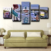 five piece canvas wall art prints Miami Dolphins Cutler decor picture-1230 (3)