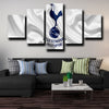 five piece canvas wall art prints Tottenham Logo Emblem home decor-1213 (1)