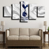 five piece canvas wall art prints Tottenham Logo Emblem home decor-1213 (2)