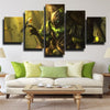 five piece modern art framed print LOL Fiddlesticks wall decor-1200 (1)