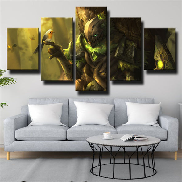 five piece modern art framed print LOL Fiddlesticks wall decor-1200 (3)