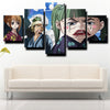five piece modern art framed print One Piece Usopp home decor-1200 (1)