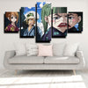 five piece modern art framed print One Piece Usopp home decor-1200 (3)