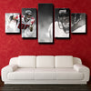 five piece wall art prints Atlanta Falcons Gonzalez live room decor-1206 (2)