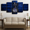 five piece wall art prints Hotspur Emblem Blue decor picture-1209 (2)