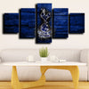 five piece wall art prints Hotspur Emblem Blue decor picture-1209 (4)