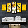 five piece wall art prints Pacers mvp george live room decor-1213 (2)