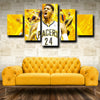 five piece wall art prints Pacers mvp george live room decor-1213 (3)