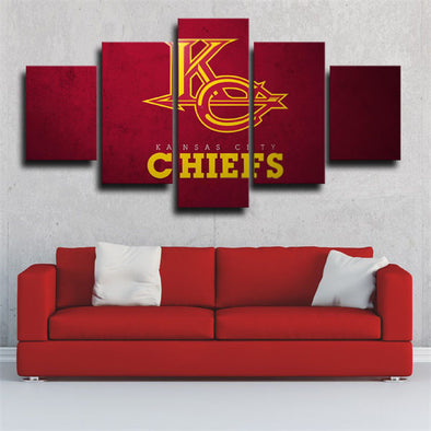 Kansas City Chiefs LOGO Red Background