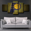 Indiana Pacers Logo Badge Gold