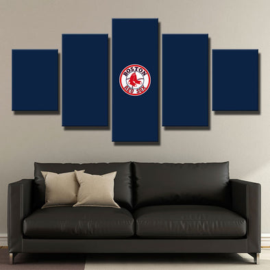  Boston Red Sox Baseball Poster Sports Canvas Wall Art Pattern  Print Artwork Decor Home Decor Painting (No Framed,16x24inch): Posters &  Prints