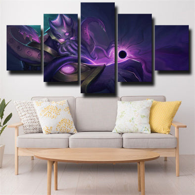  piece canvas art framed prints DOTA 2 Enigma wall picture-1322 (1)