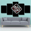 piece canvas art framed prints  Washington Nationals Badge wall picture1221 (3)