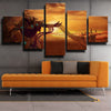 wall canvas 5 piece art prints League Legends Azir decor picture-1200 (1)