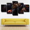 wall canvas 5 piece art prints League Of Legends Gragas decor picture-1200 (2)
