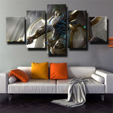 wall canvas 5 piece art prints League Of Legends Hecarim decor picture-1200 (1)